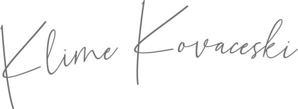 Klime Kovaceski signature
